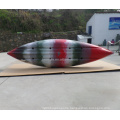 2021 China OEM wholesale no Inflatable foldable cheap ocean plastic canoe for sale single kayak